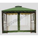 Gazebo con Zanzariera ELBA 3 x 3 m x 2,5h m, Quadrato